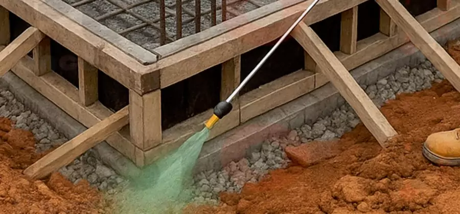 Foundation Slab Termite Treatment in Union