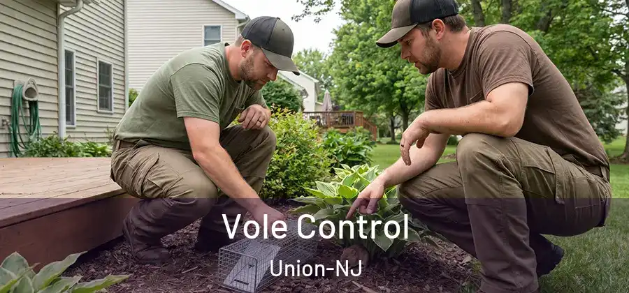 Vole Control Union-NJ